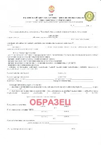 Акт периодической проверки дымохода