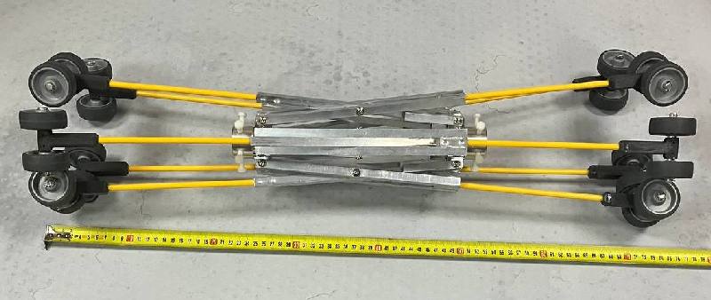 раздвижной центратор в сложенном виде