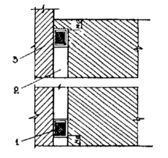Схема размещения вентиляционных решеток